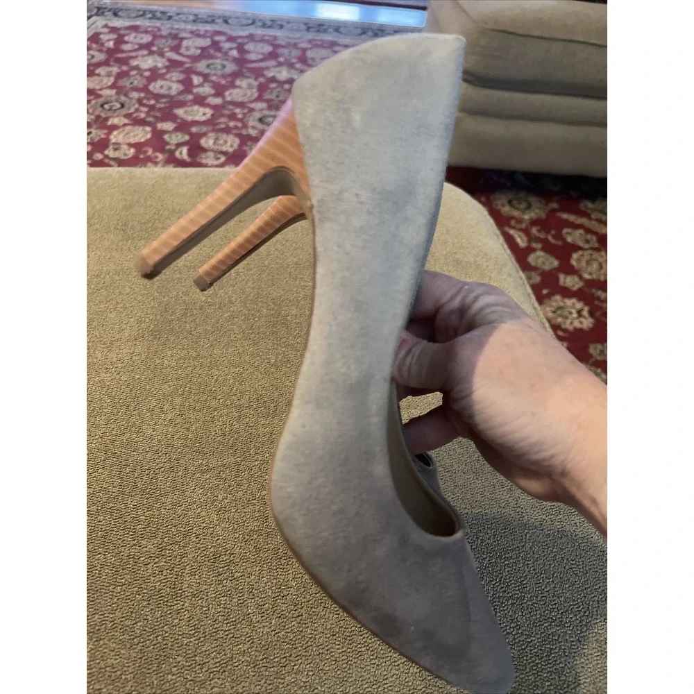Esmara Ladies Women's Pumps Shoes Size 8 Heels Suede (TD)